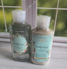 bath and body works fairytale shower gel and body lotion set
