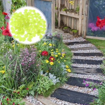 100 Pcs Rocks for Outdoor Landscaping Aquarium Stone Garden Decorations