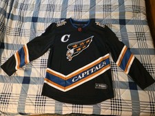 Washington Captials Ovechkin Black Jersey Mens Size M Stitched Alternate