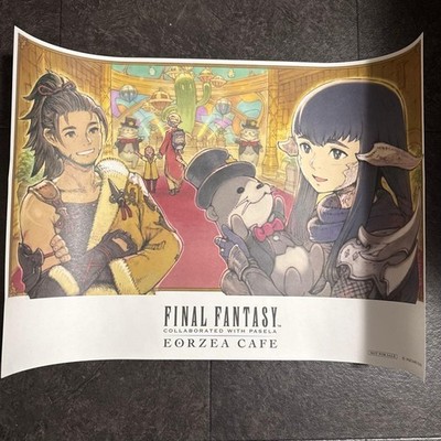FFXIV Eorzea Café Lunch Mat   Gold Saucer Festival, Rolled in Tube,