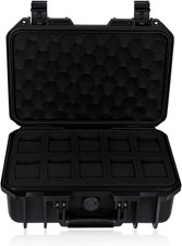 Hard Watch Travel Case with Impact-Resistant Carrying Case with Foam Easy to Ope