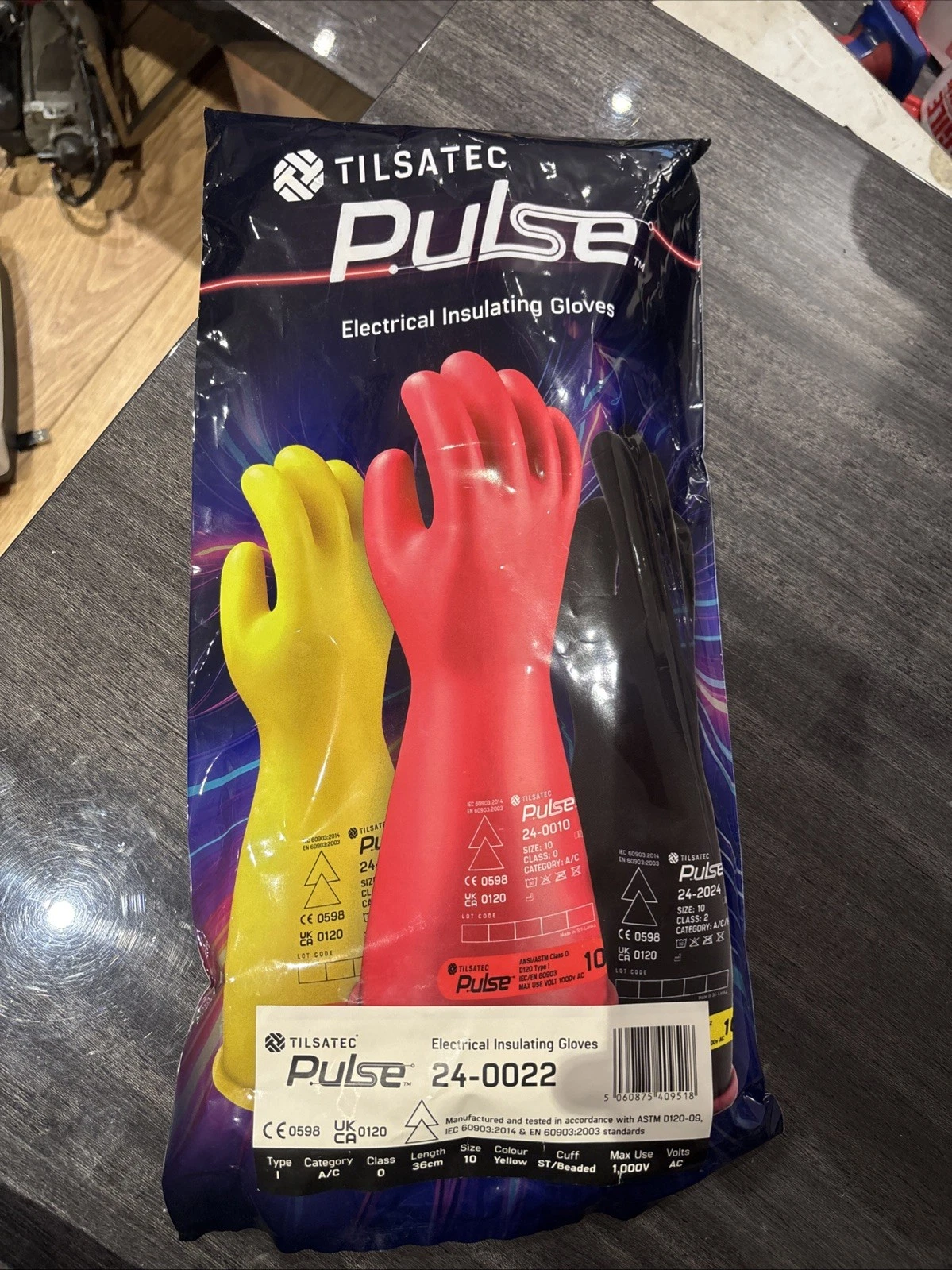 *New* Tesla Main Dealer Official Electrical Insulating Gloves Pulse Tilsatec
