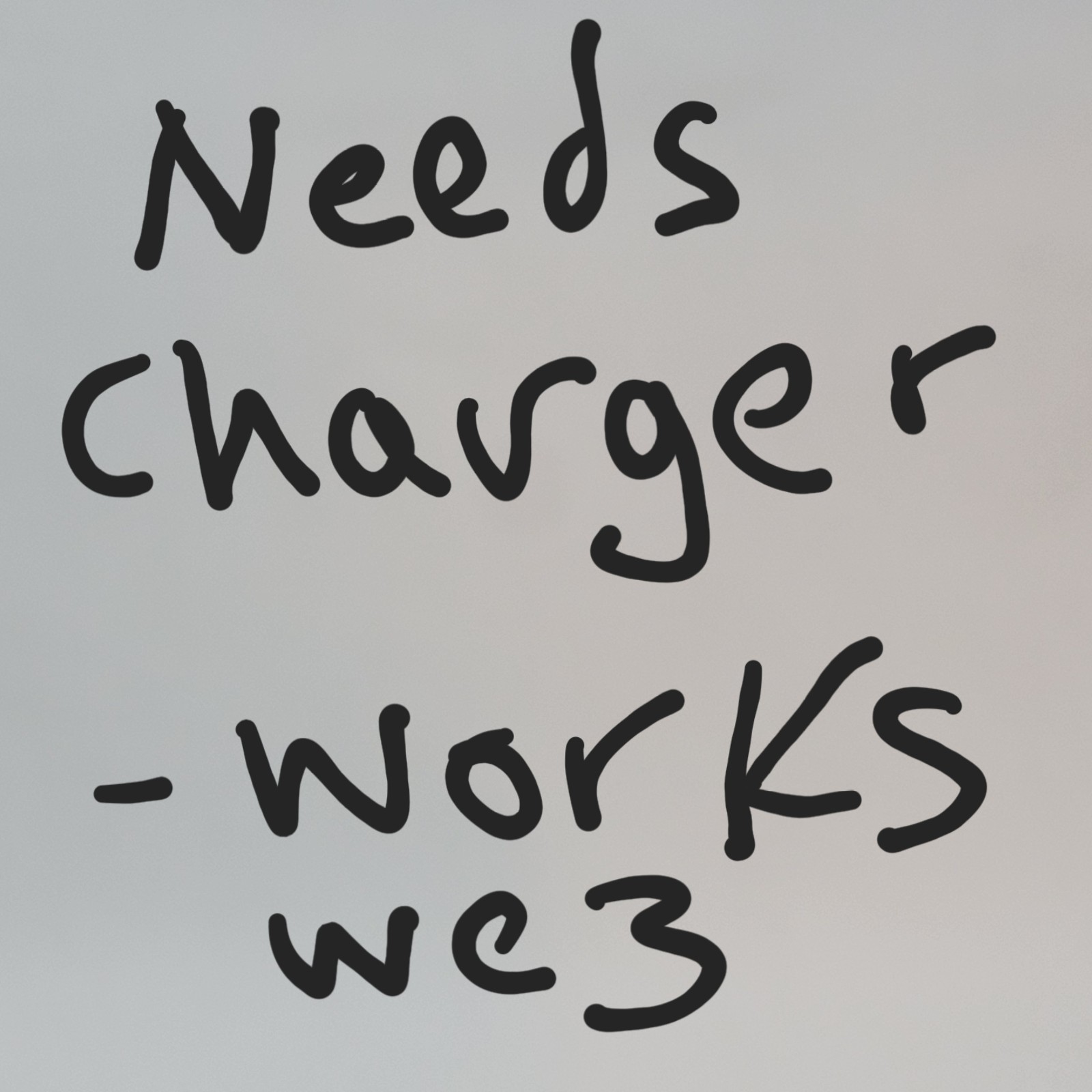 Fitbit Versa 3 Smart Watch Black With Band / Box - Tested And Works - No Charger