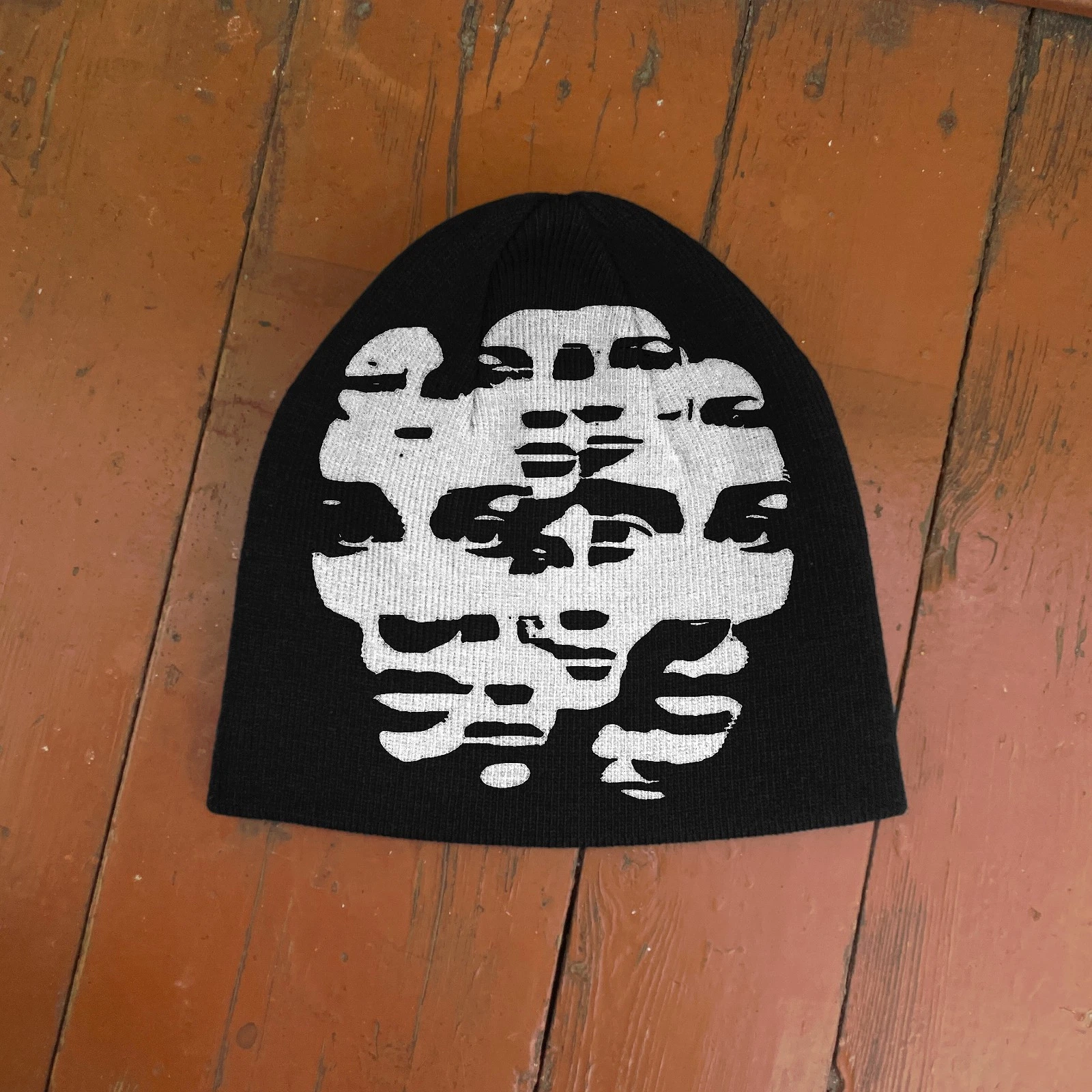 Multi Face Optical Beanie – Illusion Surreal Dark Grunge Streetwear Black Hat
Opens in a new window 