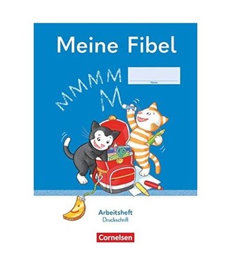 Meine Fibel 1. Schuljahr. Arbeitsheft in Druckschrift: Mit Silbenschieber: Mit S