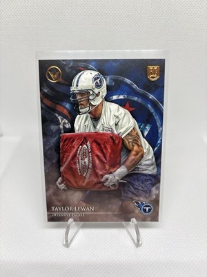 2014 Topps Taylor Lewan #71 Topps Vertex Rookie Card Parallel Tennessee Titans