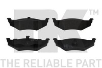 Bremsbelagsatz Scheibenbremse Nk 229314 FüR Chrysler Dodge Plymouth Voyager Neon