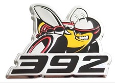 Mopar Dodge 6.4l 392 Scat Pack Fender Badge Nameplate One Emblem