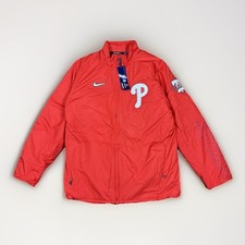 Nike Philadelphia Phillies MLB Authentic 2016 Collection Dugout Jacket Size Med