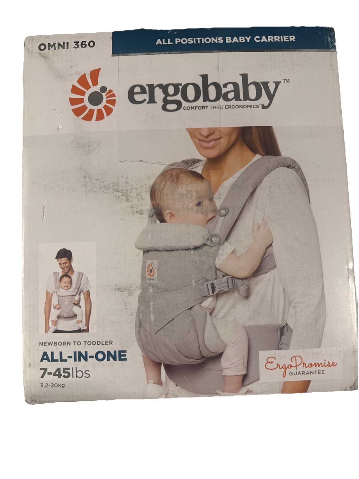 Ergobaby Omni 360 All Carry Positions Ergonomic Baby Carrier