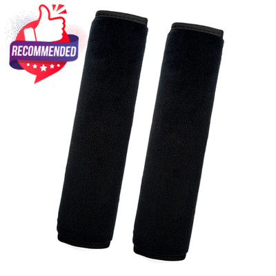 Medsuo 2 Pack Universal Soft and Comfortable Car Seat Belt Pads Harness Pads...