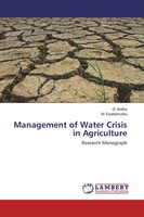 G. Anitha (U. A.) | Management Of Water Crisis In Agriculture | Taschenbuch