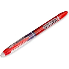 Paper Mate Liquid Flair Porous Point Stick Pen, Extra Fine, Red Ink, 1-Count