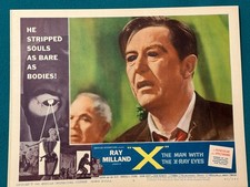 Man With The X-Ray Eyes - Lobby Cards full set of 8 - Original - AIP 1963