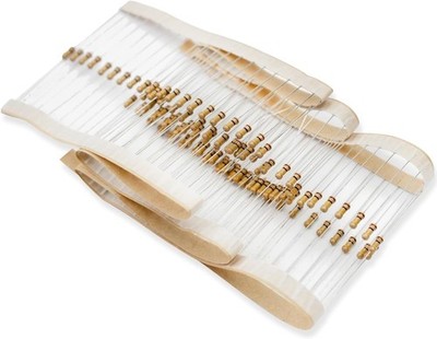 100 Pcs 1/4W 5 100K Ohm Carbon Film Resistor Resistance DIY Pro Color: 100 pcs