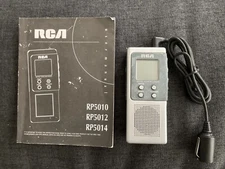 RCA Model RP 5012B Digital Voice Recorder - TESTED WORKS - Includes Instructions