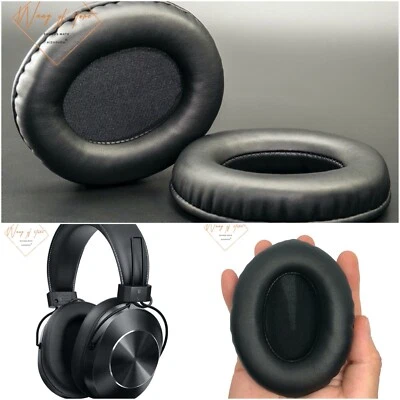 Oval Ellipse Egg Shape Leather EarPads Cushion For Pioneer SE-MS7BT-K SE-MS7BT-S
