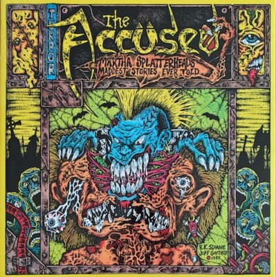 The Accused - Martha Splatterhead's Maddest Stories Ever Told - Red Vinyl LP Re