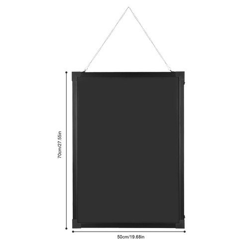 LED Schreibtafel Licht-Tafel 50x70cm Leuchtende Werbetafel Neonlicht Men?? Logo - Bild 11 von 23