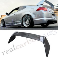 Carbon Fiber Rear Trunk Lip Spoiler Wing For Acura Rsx Dc5 2 Doors 2002-2006 Carbon Fiber Rear Trunk Lip Spoiler Wing For Acura Rsx Dc5 2 Doors 2002-2006