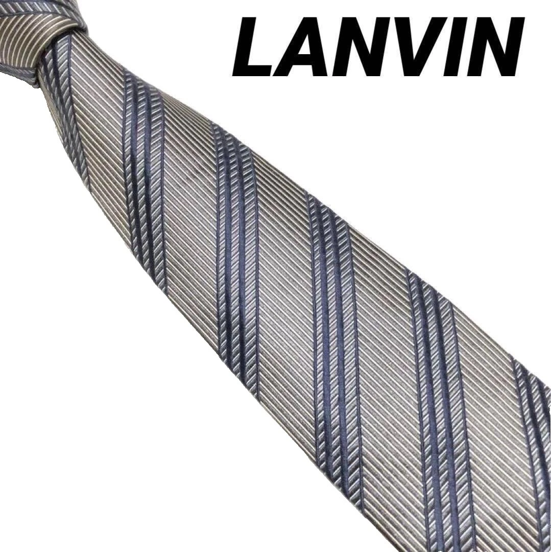 Lazos rayados Lanvin para hombres