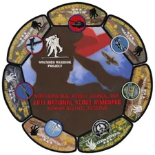 2017 Jamboree Northern New Jersey Council Wounded Warrior Military JSP Patch Set