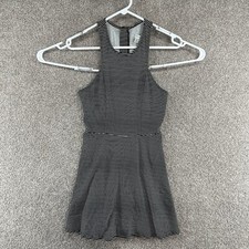 America Eagle Outfitters Women's Dress Size Extra Small Black White Striped