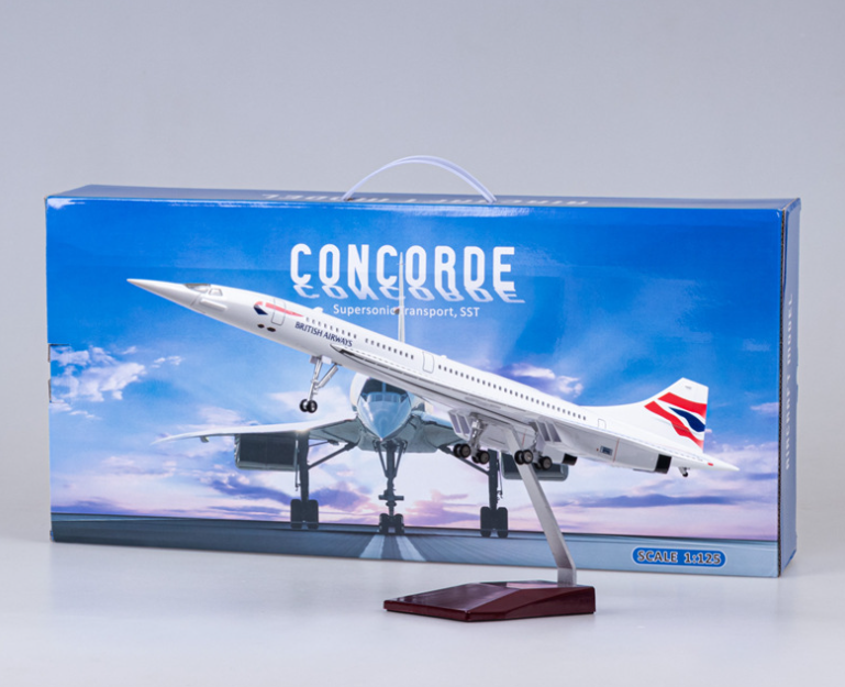 1:125 50CM BRITISH AIRWAYS Concorde ​Airplane Landing gear ​Resin