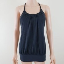 Lululemon No Limits Racerback Tank Bra Size 4 Black