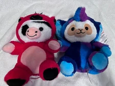 Disguisimals Llama/Elephant New With Tags MOLLY Bull Cow Plush Peek-A-Boo Toys