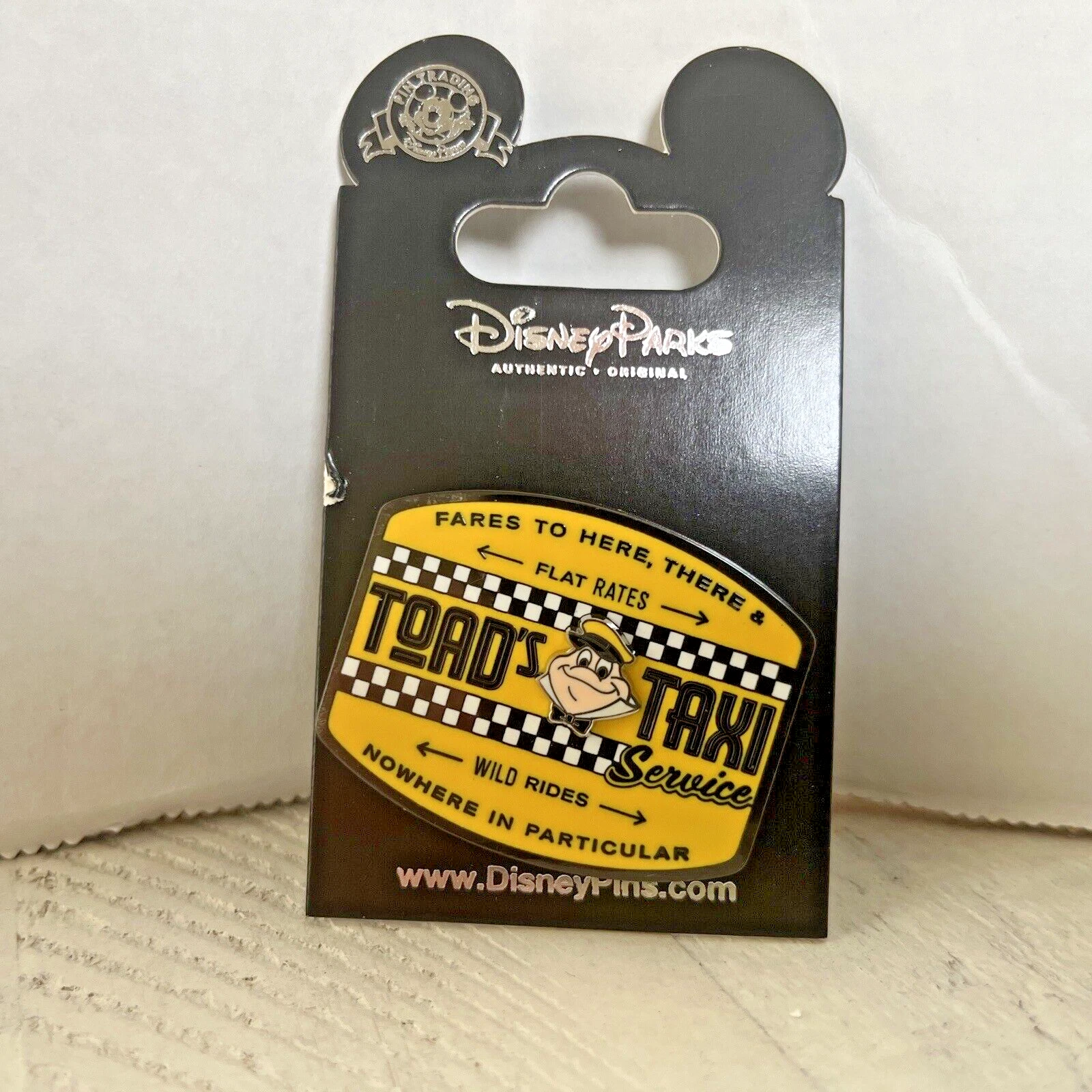 Disney Trading Pin 116277 Mr. Toad's Wild Ride Toad's Taxi Service 2016