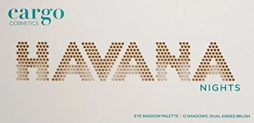 Paleta de sombras de ojos cargo HAVANA Nights: sombras 12 x 0,03 OZ, cepillo de doble extremo Foto 2 de 4