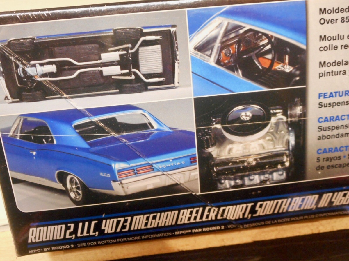 MPC 1967 PONTIAC GTO 1:25 SCALE PLASTIC MODEL KIT | eBay