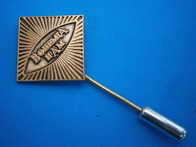 BT992*) Vintage Bohemia Ham Food Logo Anstecknadel Krawattennadel Sammlerstück Abzeichen
