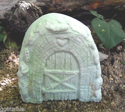 Fairy door mold plaster resin concrete casting mould 4'' x 4'' x 1''  Cast 100's