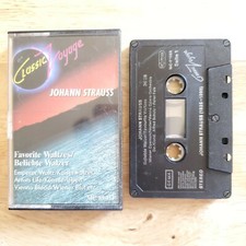 Johann Strauss Favorite Waltzs Cassette CLASSIC VOYAGE MC-89053