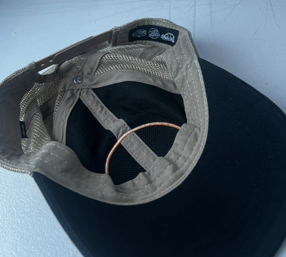 CRUSH N' RUN Hat Cap I SWEAT ORANGE CRUSHES Snapback Mesh Back Patch - Image 3 of 3