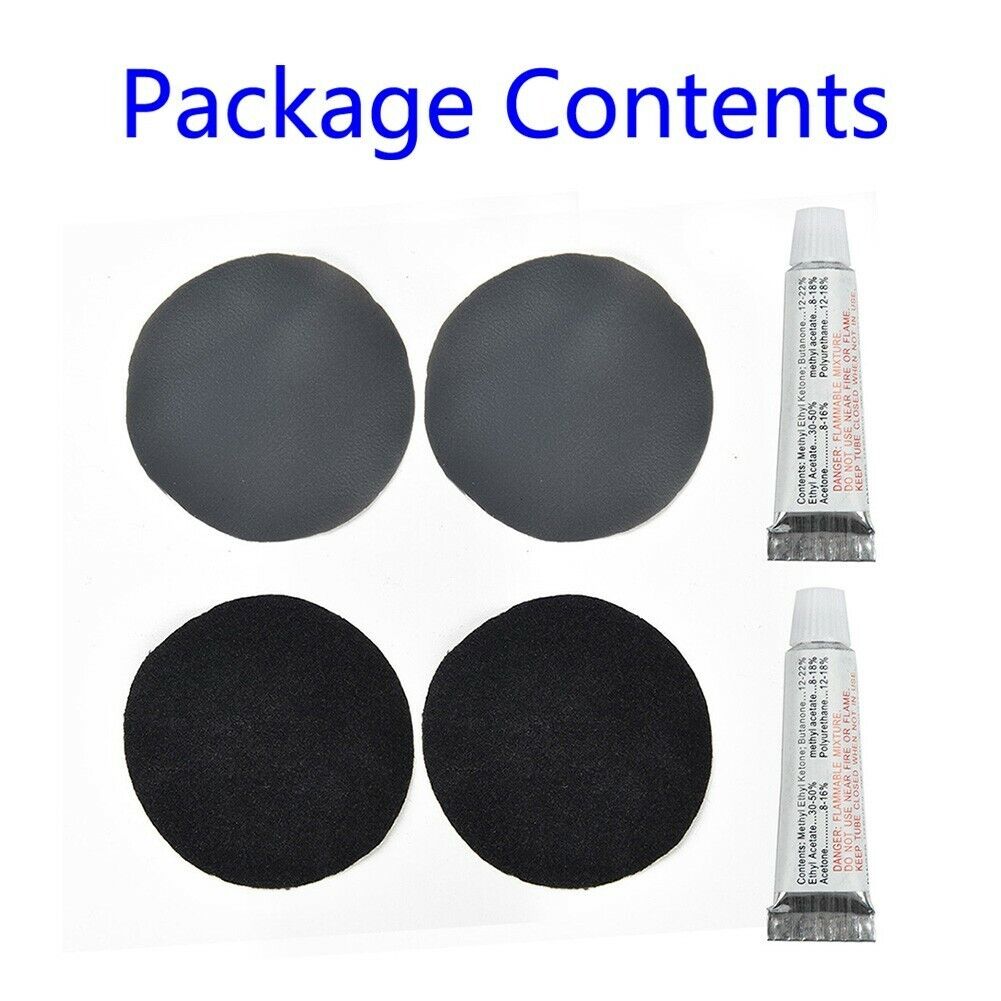 2Set Rubber Boat Dinghy Inflatable Mattress Airbed Vinyl Repair Patch Glue Tools