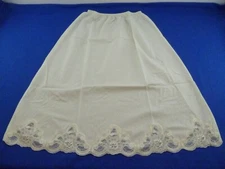 Velrose Irregular 27" Cotton Batiste Half Slip (4538)