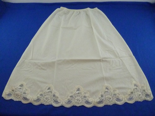 Velrose Irregular 27" Cotton Batiste Half Slip (4538)