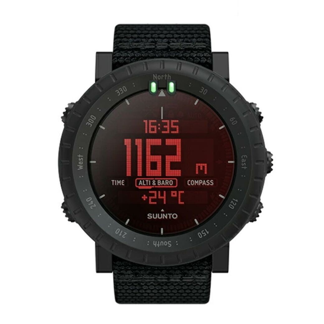 Suunto Core Alpha Stealth Outdoor Sport Black Men's Watch