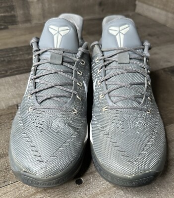 Nike Kobe A.D. Cool Grey 2016 Cool Grey White Black Men's Size 8