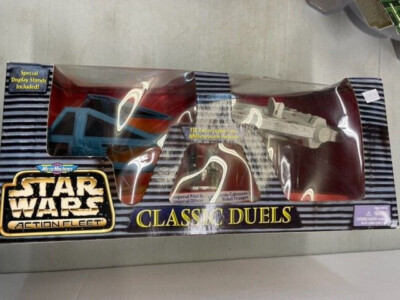 Star Wars Action Fleet Classic Duels: TIE Interceptor vs Millennium Falcon (New)