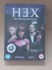 HEX SEASON 2 BRAND NEW AND SEALED 5 DISC BOXSET R2 DVD