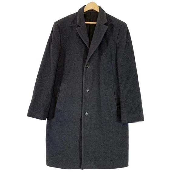 Cappotto invernale uomo Michael Kors misto lana colletto bottoni davanti taglia 44L