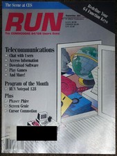 Commodore Magazine RUN September 1987