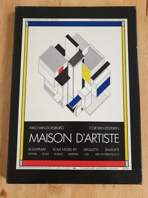 Maison d artiste - Theo van Doesburg / Cor van Eesteren - scala model kit