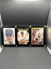 Nolan Ryan autographed plaque