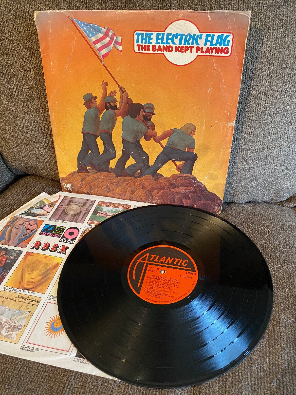 ELECTRIC FLAG The Band Kept Playing 1974 Atlantic LP SD 18112 EXC w/sleeve eBay