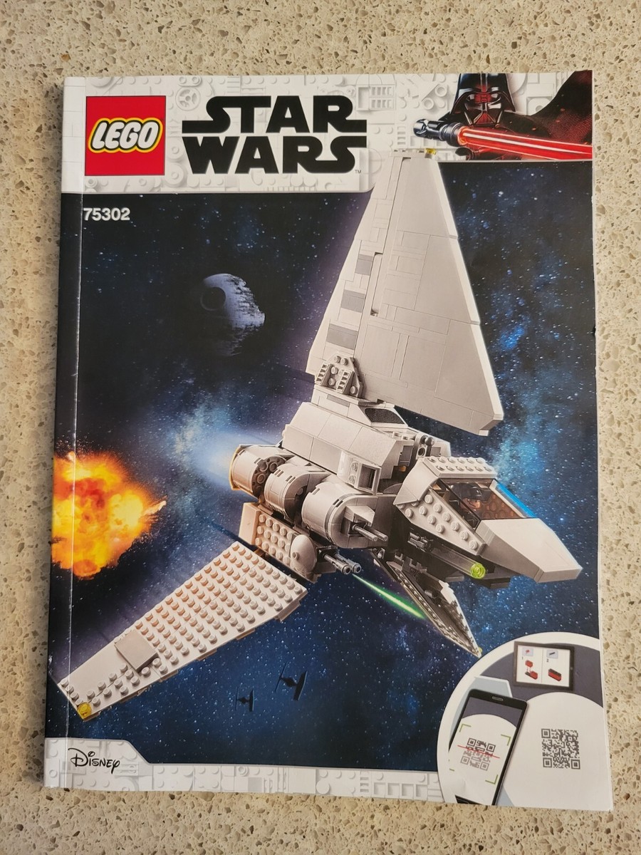 LEGO Star Wars #75302 Imperial Shuttle (2021) Instructions Only